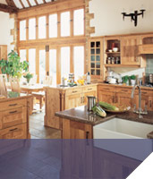 Country kitchens at Chepstow an Bulwark, Monmouthshire, South Wales